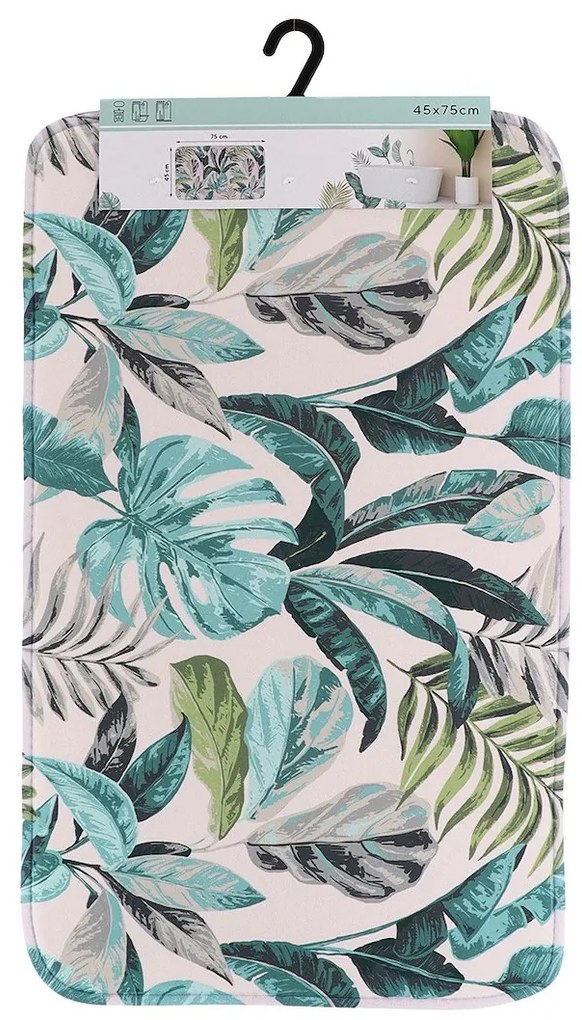TENDANCE Predložka do kúpeľne Jardin, 45x75 cm, viacfarebná