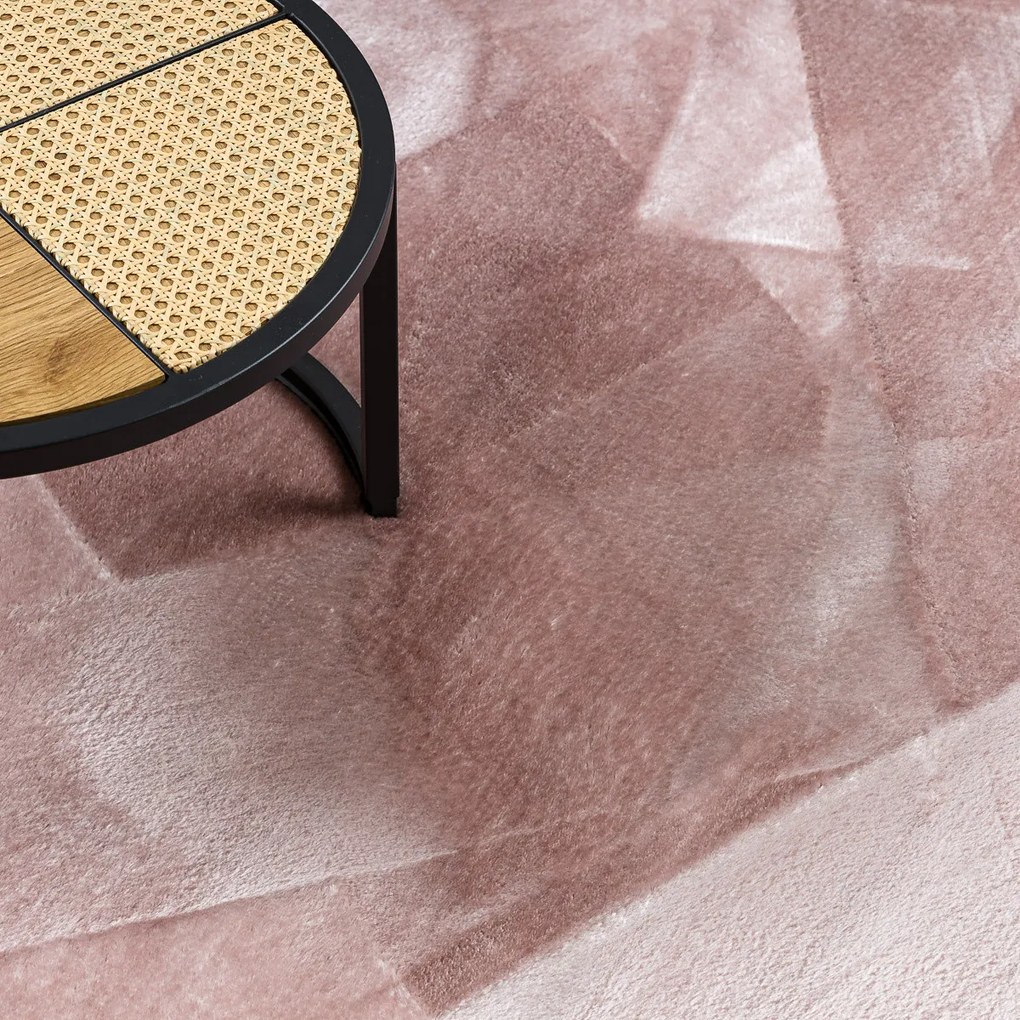 Dywany Łuszczów, Kusový koberec Visco Rabbit Pink 8, 200x290, ružová, detská izba