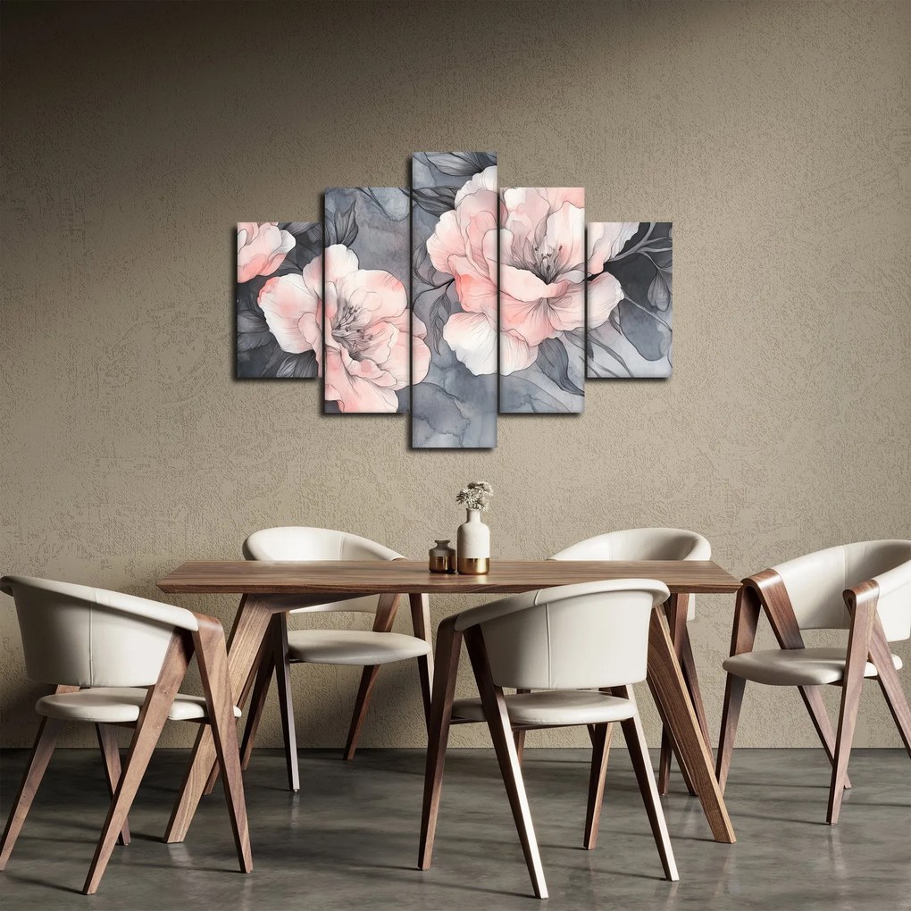 Obraz - Séria kvetov (150x105 cm)