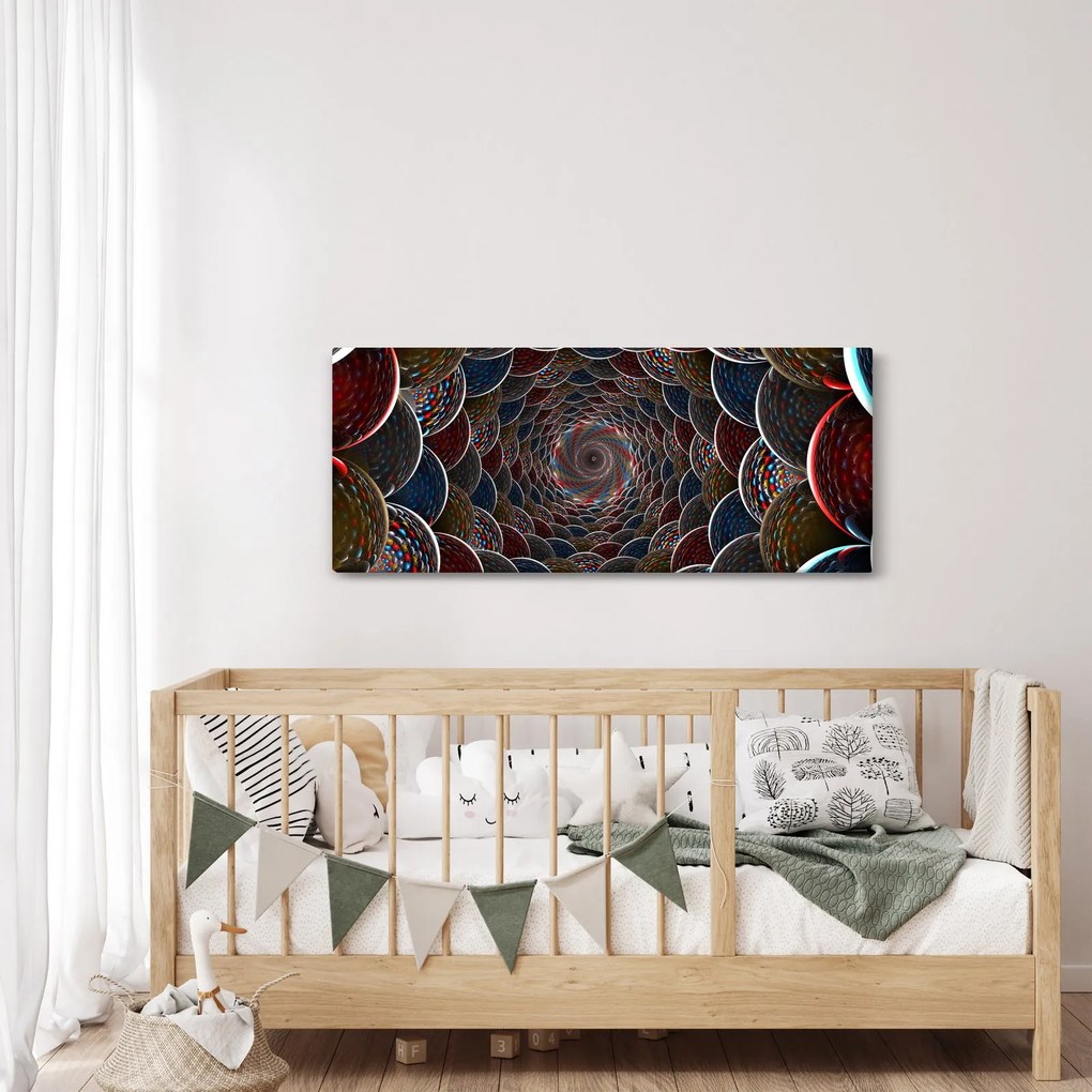 Obraz - Vír (120x50 cm)