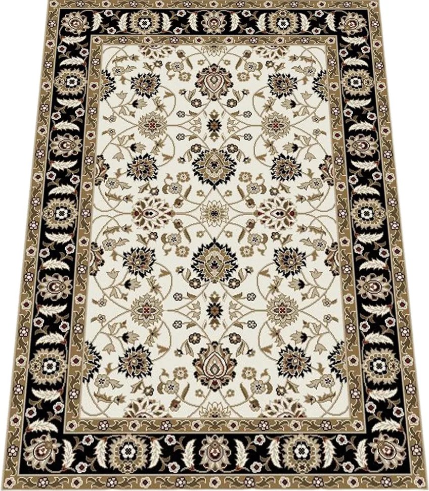 Koberec Lotus 9305 béžový – obdĺžnikový s orientálnym vzorom Rozmer: 140x190 cm