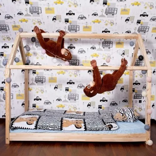 Detská postieľka 160x80 cm SPRINGOS BD02