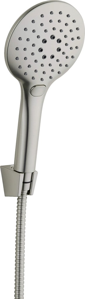 Deante Lupo, sprchový set s pevným držiakom na ručnú sprchovú hlavicu, oceľová, DEA-NLU_F41K