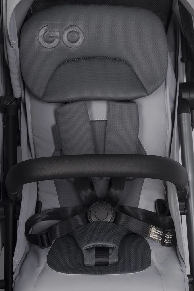 Súrodenecký kočík EasyGo Echo Cloudy Gray