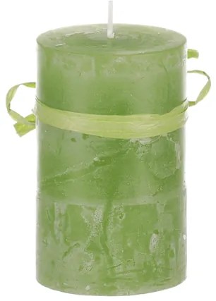Sviečka 15cm zelená