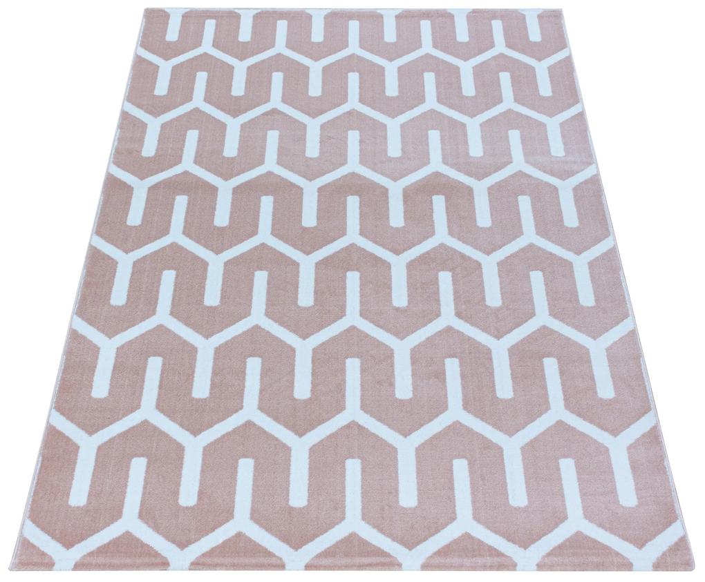 Ayyildiz Kusový koberec COSTA 3524, Ružová Rozmer koberca: 200 x 290 cm