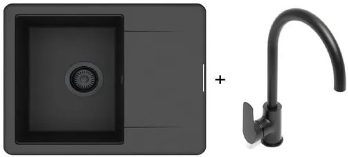 Drez SAT čierna SETSATSINK3