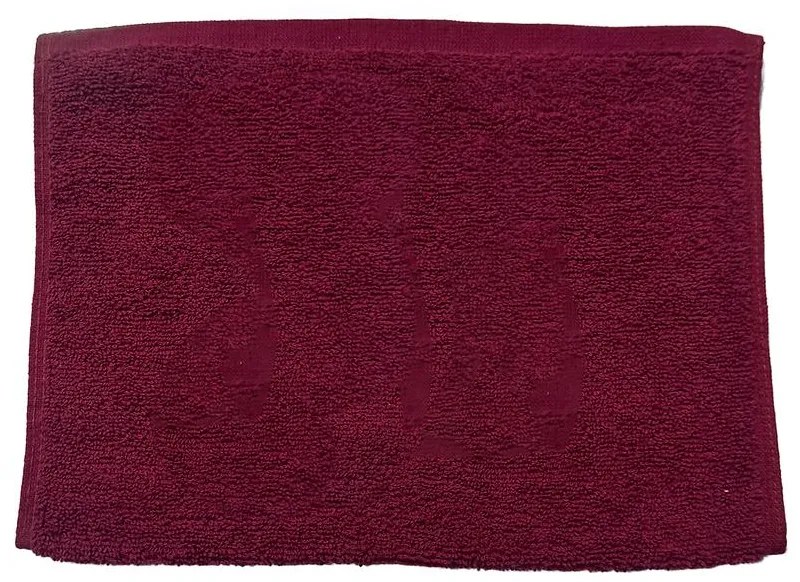 Uterák Pile to Pile 30x50 cm D44 bordový