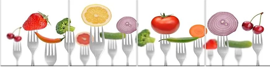 Sklenený panel 60/240 Forks 4-Elem