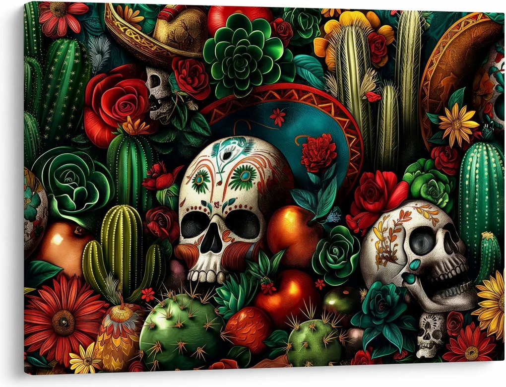 Obraz - Mexický koncept (70x50 cm)