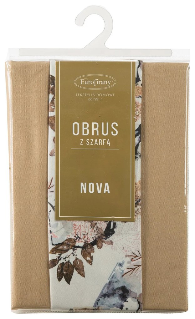 OBRUS ANITA5 SADA 140X220 CM, 33X220 CM VZOROVANÝ