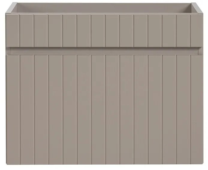 Závěsná skříňka Iconic s deskou 60 cm kašmír/dub coast evoke