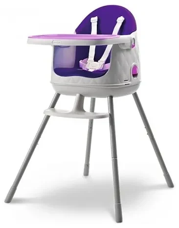 Detská rastúca jedálna stolička KETER Multidine - Violet