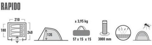 Stan High Peak Rapido 3 - 11452