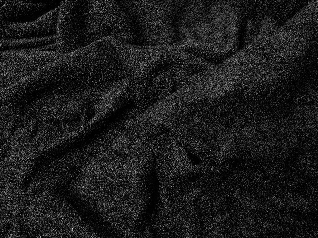 Froté plachta EXCLUSIVE černá 140x200 cm