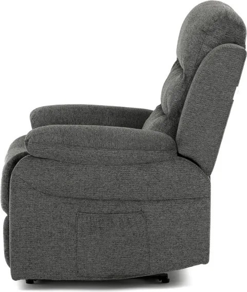 Polohovacie kreslo sivé TV-4086 GREY2