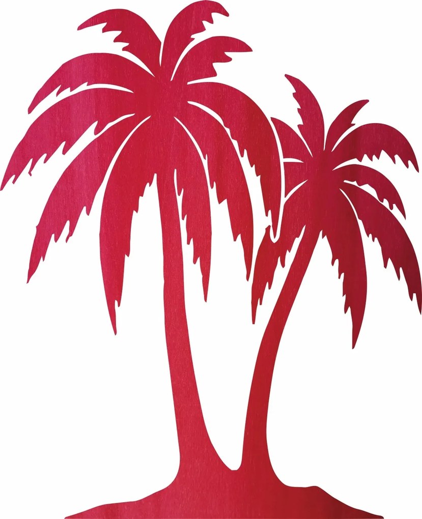 SENTOP | Vyrezávaný obraz na stenu palmy - TROPICAL | SENTOP PR0428 plywood