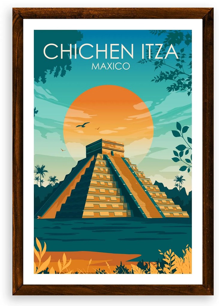 Poster Chicken Itza - Poster 50x70cm bez rámu (44,9€)