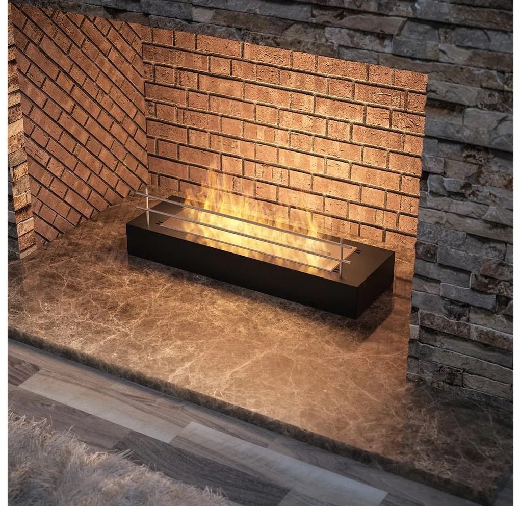 InFire - BIO krb 8x60 cm 3kW čierna