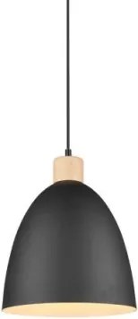 Luster Jagger 25 cm, čierny%