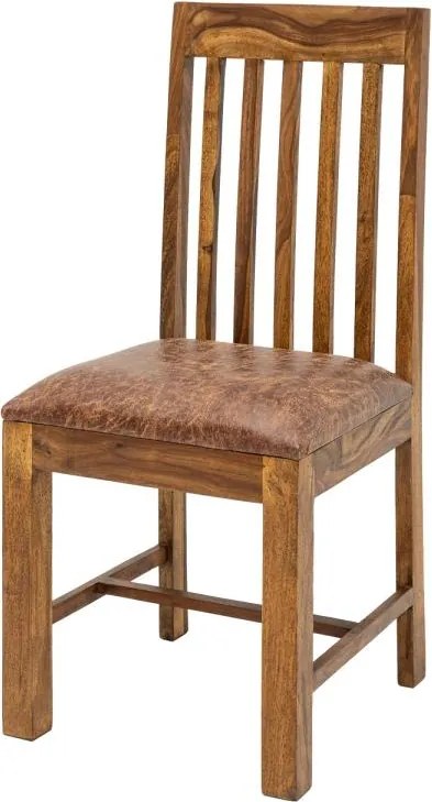 Jedálenský set - stôl z masívu Timber 200cm + 4 stoličky Timber sheesham