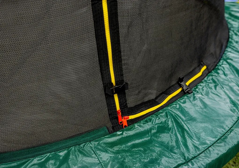 Marimex | Trampolína Marimex Standard 366 cm - zelená + vnútorná ochranná sieť + schodíky ZADARMO | 19000101