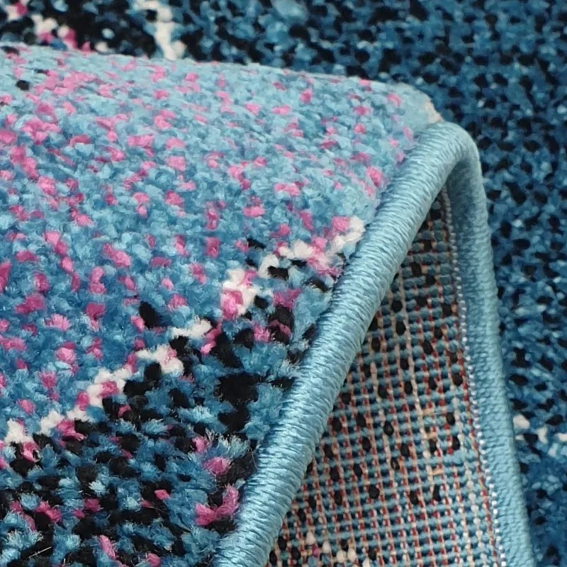 Medipa (Merinos), Kusový koberec Fantasy 835-17 blue/yellow, 120x170, viacfarebná