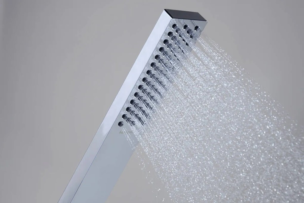 Hansgrohe Pulsify E, tyčová ručná sprcha 100 1jet EcoSmart, chrómová, HAN-24320000