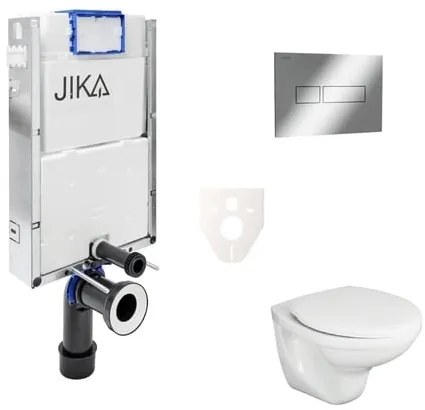 Cenovo zvýhodnený závesný WC set Jika na zamurovanie + WC Fayans Neo SIKOJJ2