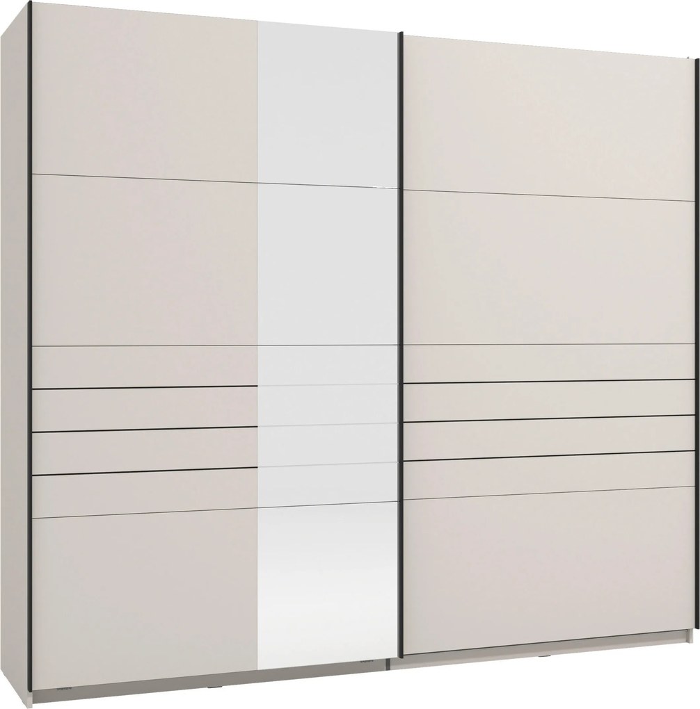 XXXLutz ŠAT. SKRIŇA S POSUV. DVERAMI, kašmírová, 245/217,5/60 cm Xora - Skrine - 000834015310