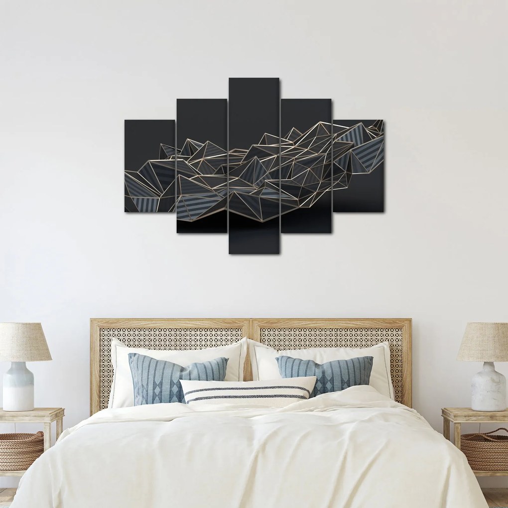 Obraz abstrakcie (150x105 cm)