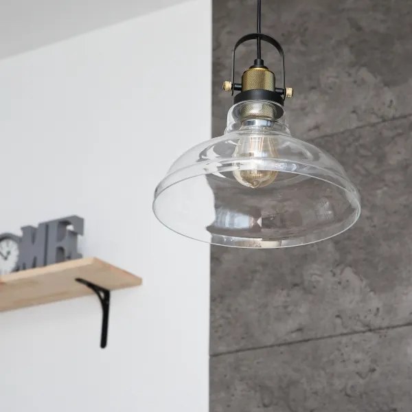 Luster na lanku SINGLE 1xE27/60W/230V