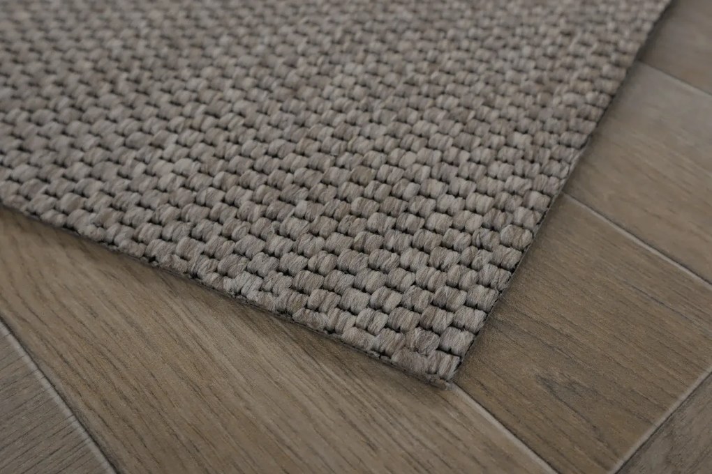 Vopi, Koberec metráž Nature hnedý - neúčtujeme odrezky z role, na mieru, šíře 1,33m,1m,2m,3m,4m,na mieru, neúčtujeme odrezky, hnedá, filc, chodba / predsieň