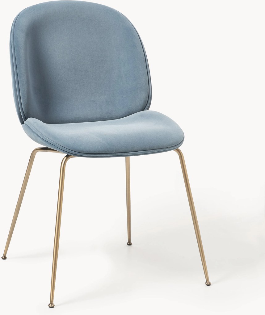 WESTWING x GUBI, Čalúnená jedálenská stolička Beetle by Delia Lachance