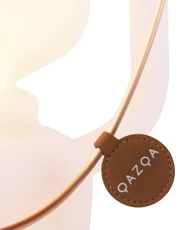 Nabíjateľná stolná lampa 30 cm IP44 biela - Storm Small