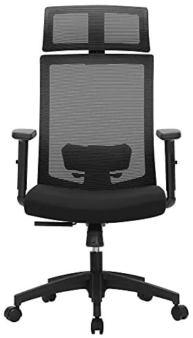 Kancelárske kreslo, polohovateľné, 116-126x68cm, čierne