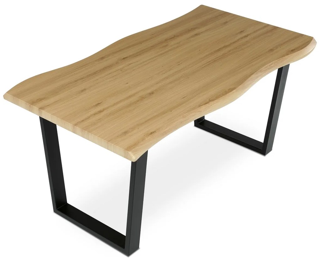 Jedálenský stôl 160 x 90 cm, divoký dub