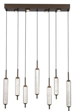 Searchlight 76210-7CL - LED stmievateľný závesný luster na lanku CATTAIL LED/33W/230V