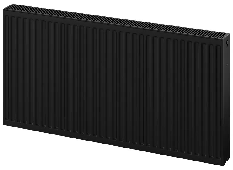 Mexen, Panelový radiátor Mexen C22 600 x 800 mm, bočné pripojenie, 1322 W, čierny - W422-060-080-70