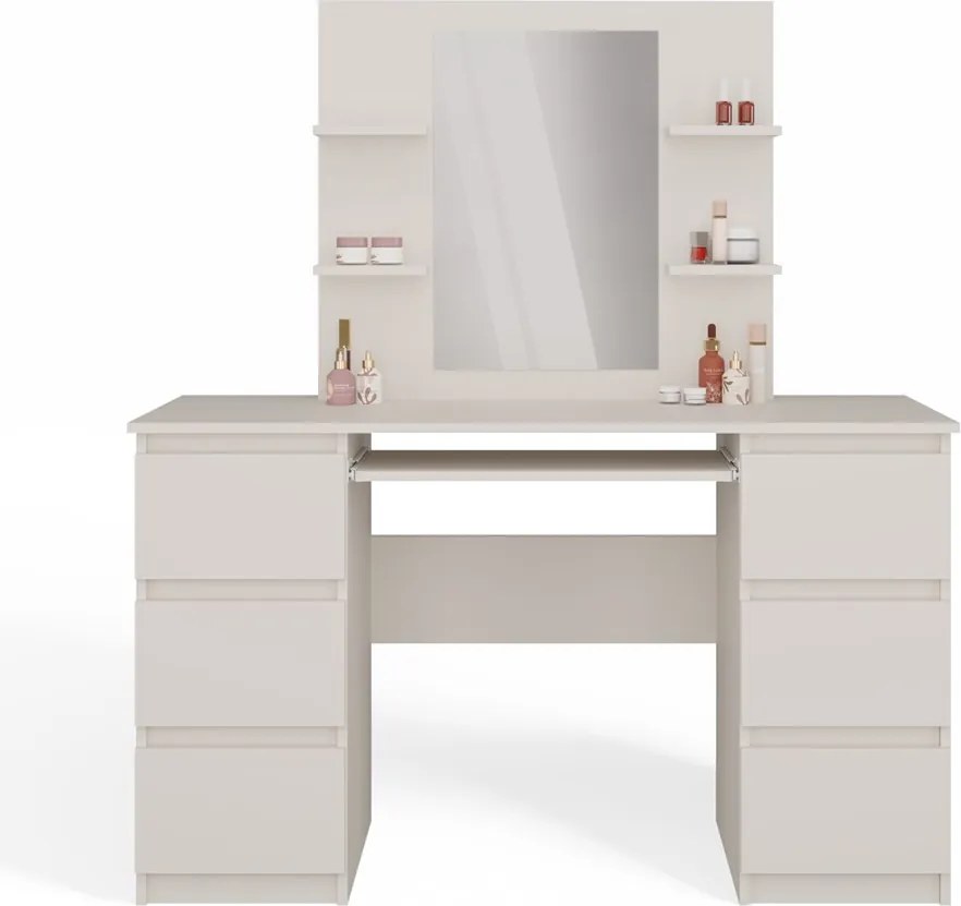 Toaletní stolek Marina Kuba 130 cm kašmír