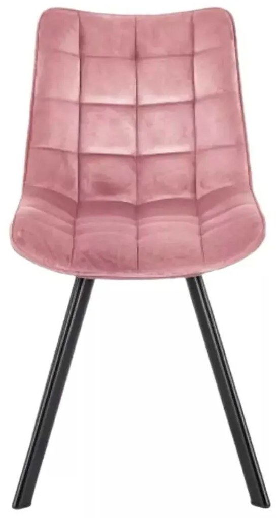 LuxuryForm DESIGN Stolička ORLEN VELUR - ružová