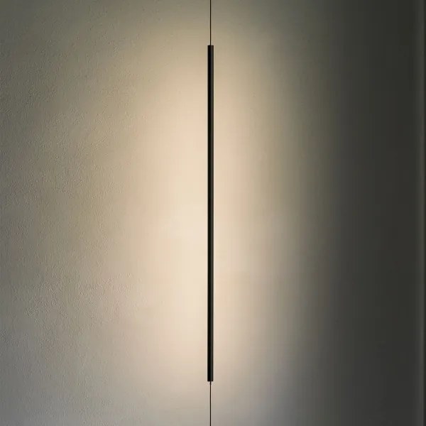 Ideal Lux - LED Stojacia lampa FILO LED/14W/230V 3000K CRI 90 čierna