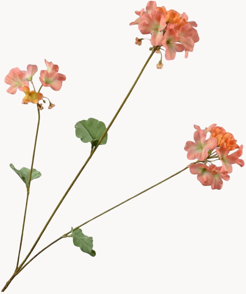Rastlinné dekorácie Pelargonie, 2 ks