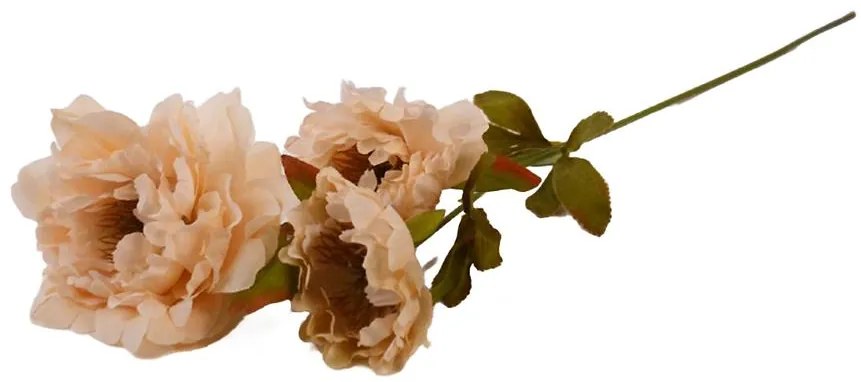 Umelý kvet Paeonia 66 cm broskyňová A2010663