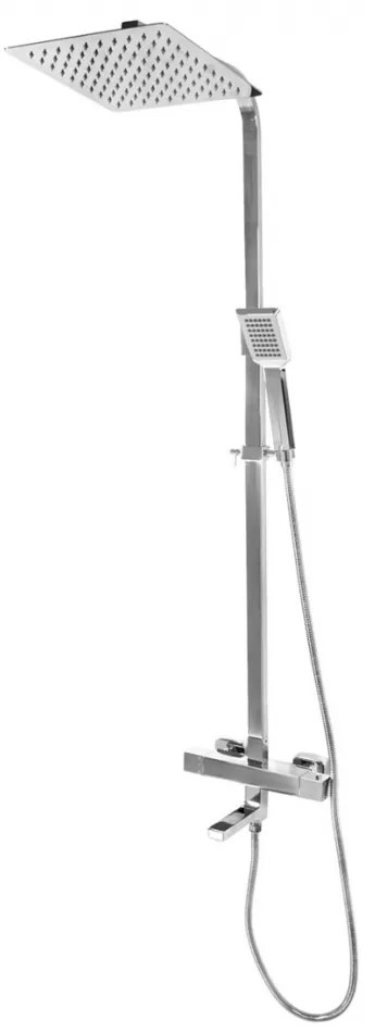 Rea Cezar - sprchový set s vaňovou výlevkou, chróm, REA-P8965