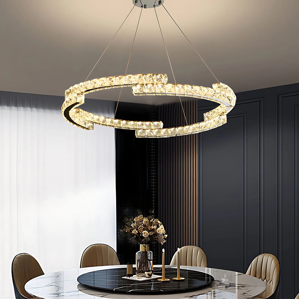 Toolight Toolight, LED stropné osvetlenie 60cm, 45W, 4000K, 2500lm, APP1770-CP, chrómová, OSW-04348