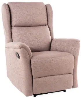 Rozkladacie kreslo Zachery (hnedá). Akcia -6%. Vlastná spoľahlivá doprava až k Vám domov. 1050973