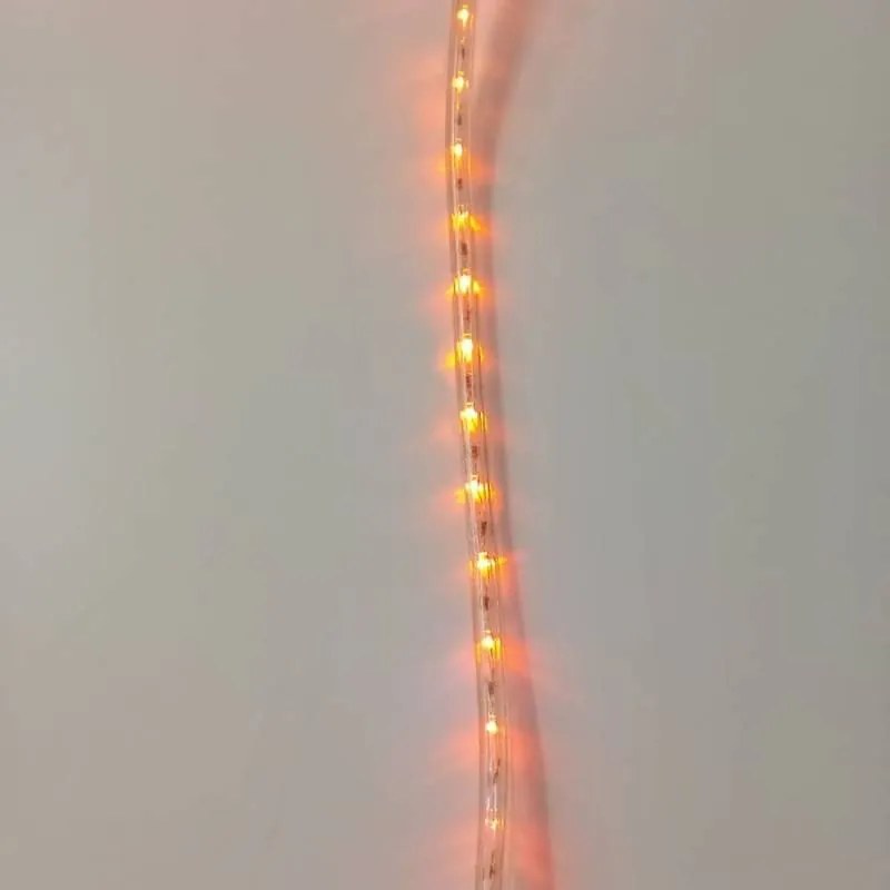 DECOLED LED hadice 50 m, oranžová, 1500 diod, IP44 Easy Fix