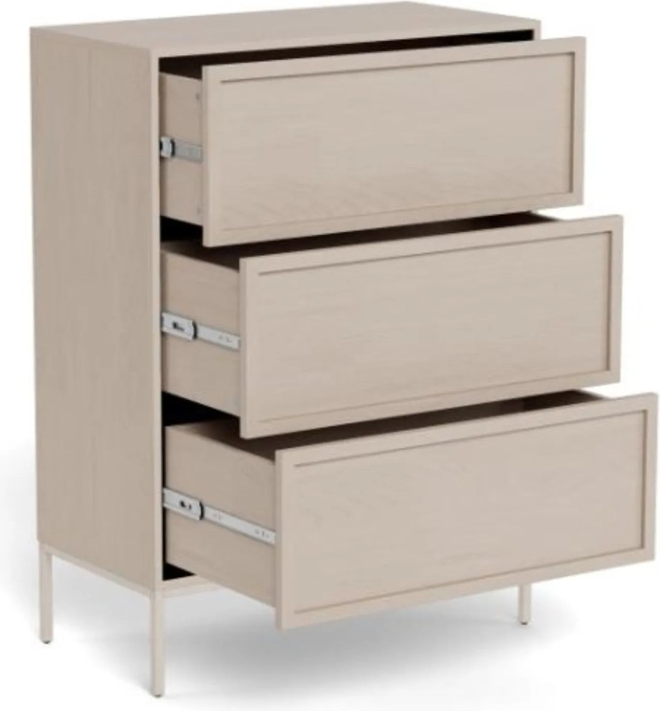 Komoda Palmdale 80 cm šedá