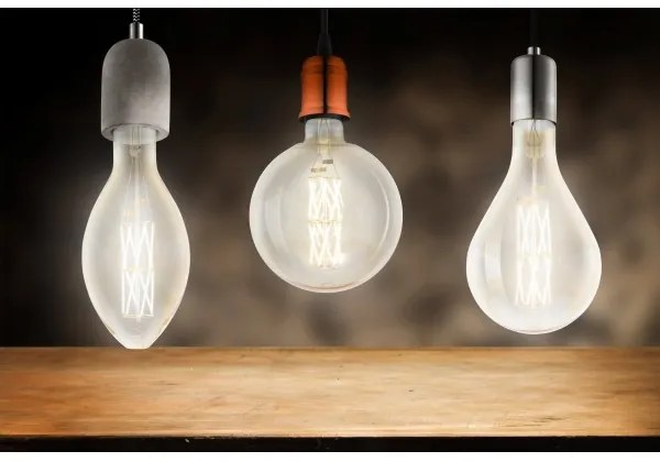 Eglo 32531 - Luster na lanku YORTH 1xE27/60W/230V